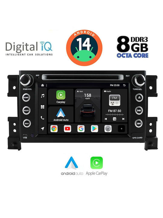 Digital IQ Car Audio System for Suzuki Grand Vitara 2005-2015 (Bluetooth/USB/AUX/WiFi/GPS) with Touch Screen 7"