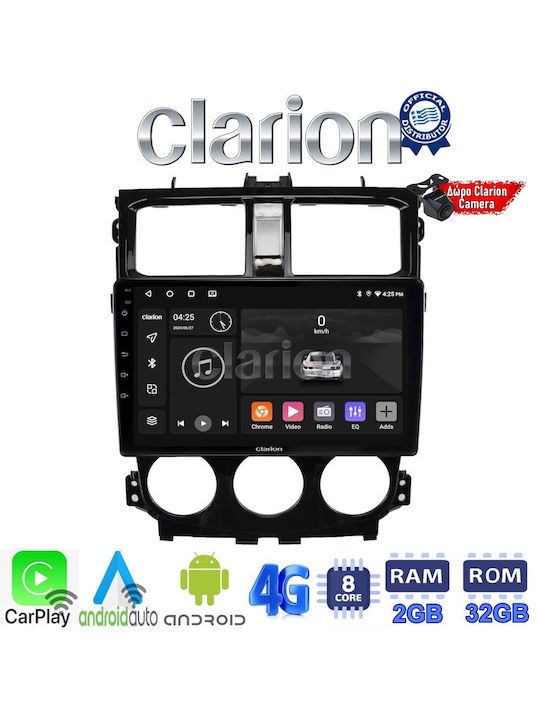 Clarion Car Audio System for Mitsubishi Colt 2013 > (Bluetooth/USB/WiFi/GPS/Apple-Carplay/Android-Auto) with Touch Screen 9"
