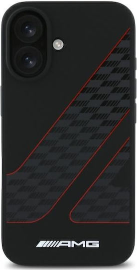 Mercedes-Benz Umschlag Rückseite Kunststoff Schwarz (iPhone 16)