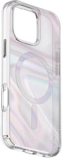 Uniq Coehl Umschlag Rückseite Metallisch Transparent (iPhone 17 Pro / iPhone 16 Pro)