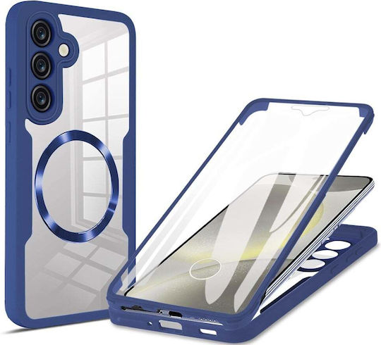 Techsuit Colorverse 360 Full Cover Μπλε (Samsung Galaxy S25 - Techsuit)