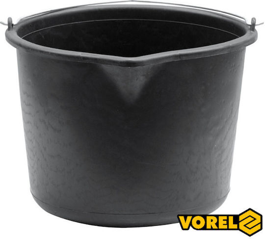 Vorel Κουβάς Κουβάς Πλαστικός με Στόμιο 12lt 06391