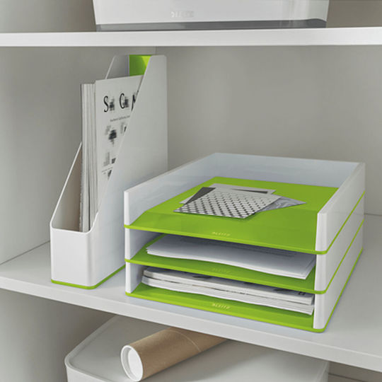 Leitz Plastic Sertar de birou 4.9cmx33.6cmx26.7cm Alb