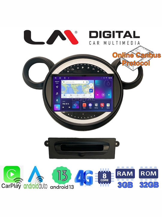 LM Digital Car Audio System for Mini Clubman / Countryman / Paceman / Cooper (Bluetooth/USB/WiFi/GPS/Apple-Carplay/Android-Auto)
