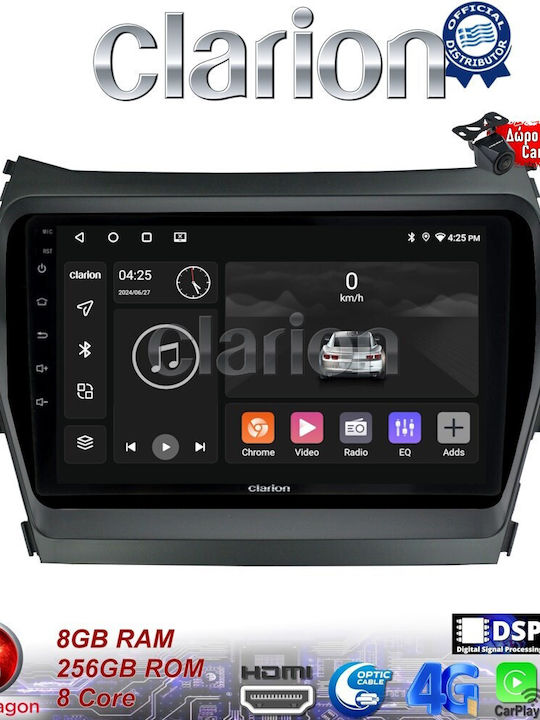 Clarion Автомобилна Аудио Система (Блутут/USB/WiFi/GPS/Apple-Carplay/Android-Auto) с Тъчскрийн 9"