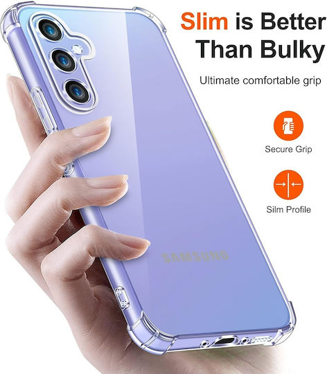 Techsuit Shockproof Clear Back Cover Σιλικόνης Διάφανο (Honor Magic7 Pro - Techsuit)