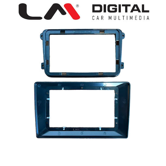 LM Digital Ηχοσύστημα Αυτοκινήτου για Seat Altea / Alhambra / Toledo Skoda Yeti / Fabia / Roomster Volkswagen Jetta / Caddy / Golf / Beetle / Passat / Polo 2004-2014 (Bluetooth/USB/WiFi/GPS/Apple-Carplay/Android-Auto) με Οθόνη Αφής 9"