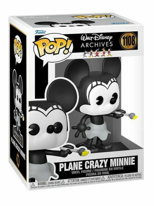 Funko Pop! Disney: Plane Crazy Minnie (1928) Chase
