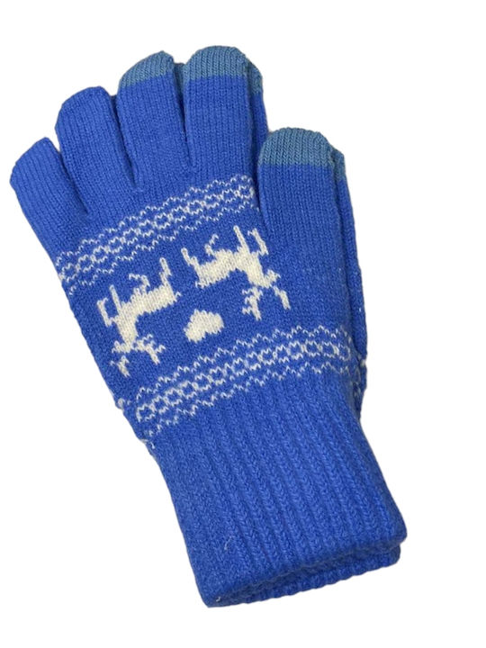 Remix Unisex Touch Gloves Blue