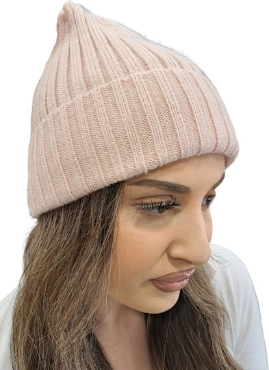 Beanie Feminin Căciulă Tricotat în culoarea Roz