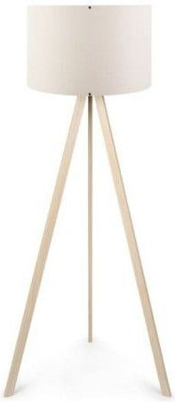 Heronia FLW-01 Vintage Floor Lamp H154xW40cm. with Socket for Bulb E27 Gray
