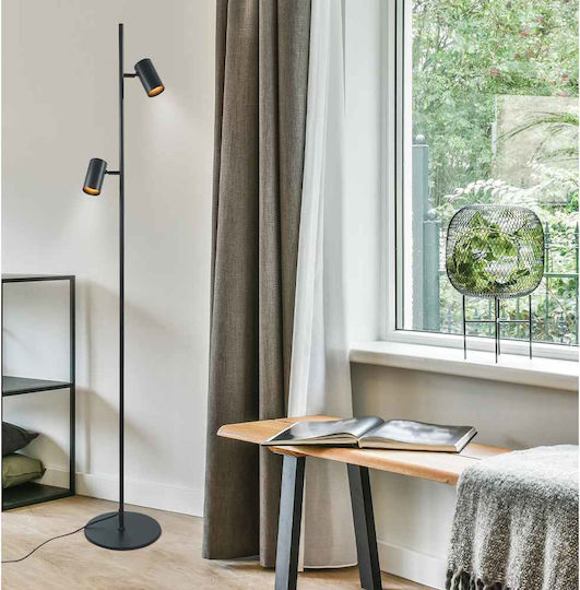 Viokef Floor Lamp H160cm. Black Viokef Floor Lamp H160cm. Black