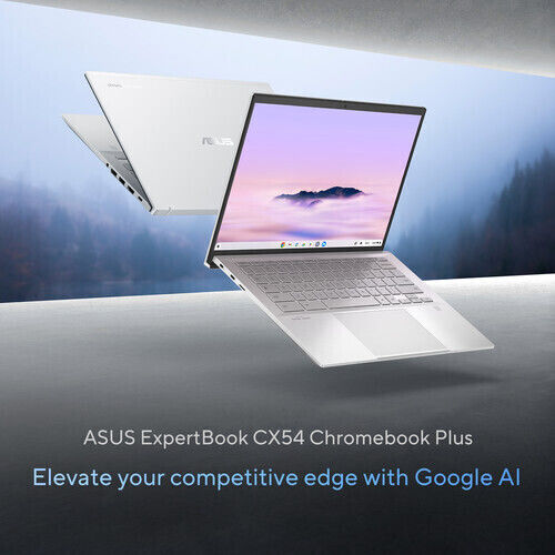 Asus CX54 Chromebook Plus 14" QHD (Ultra 5-115U/8GB/128GB SSD/Chrome OS) (US Keyboard)