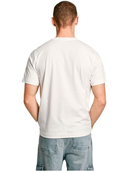 T-shirt Εκρου