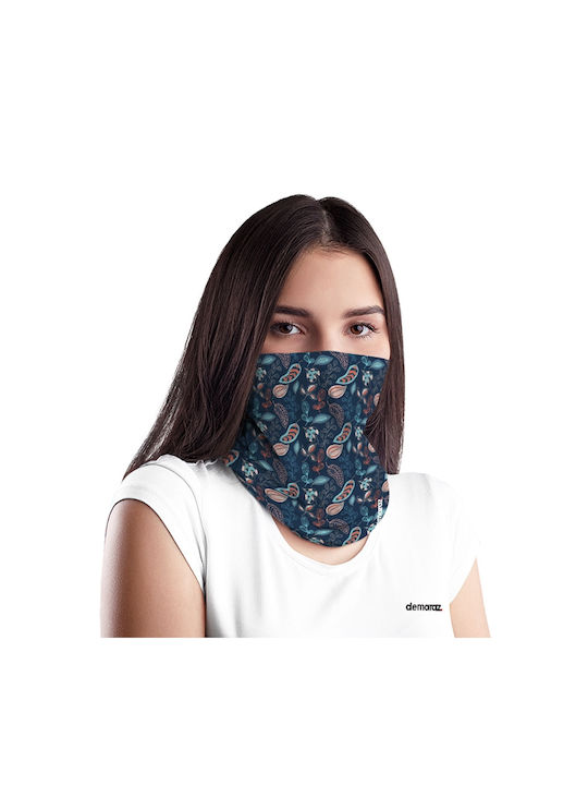 Demaraz Fall Neckwarmer Pentru Ciclism Albastru