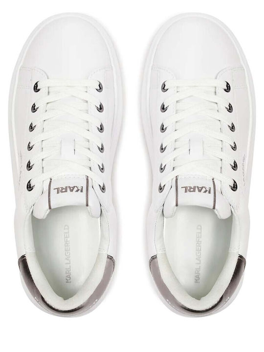 Kapri Maison Karl Sneakers White W / Silver