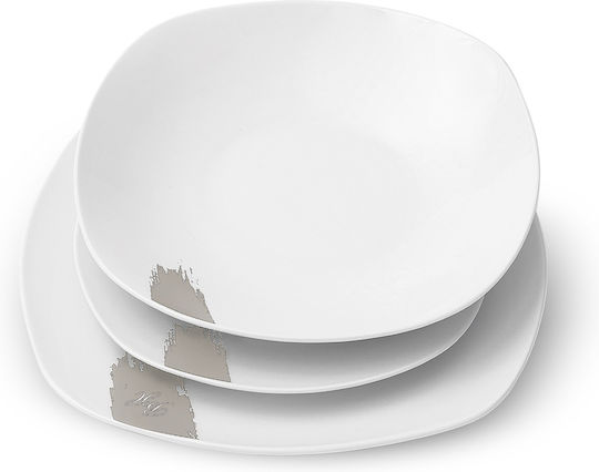 Berlinger Haus White Porcelain Dinnerware Set 18pcs