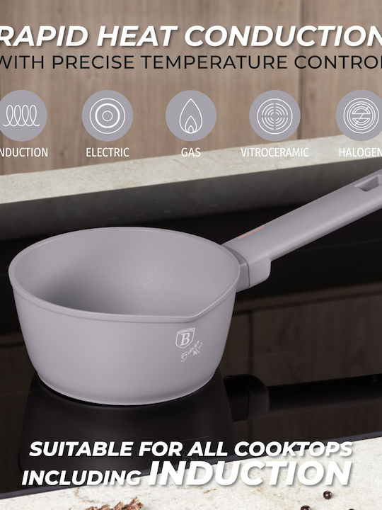 Saucepan 16 Cm Taupe Berlinger Haus Bh 8087