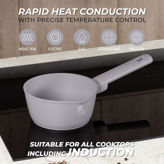 Saucepan 16 Cm Taupe Berlinger Haus Bh 8087