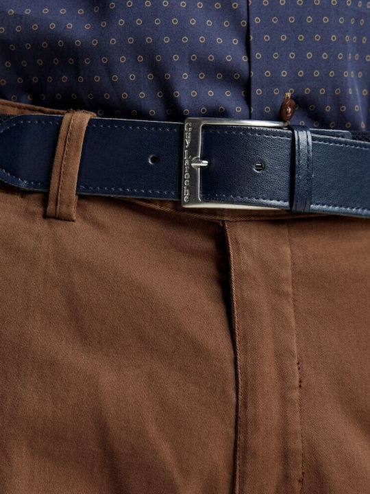 Pantaloni Barbati Chino Tabac