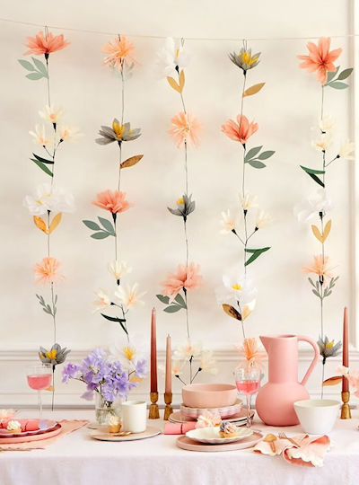 Hanging Decorations Pastel Flowers