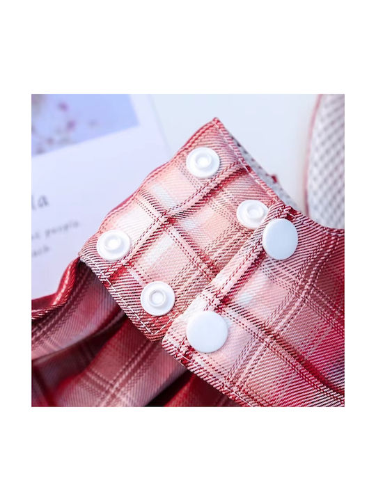 Dog Skirt with Leash Purple M W40xD28cm 2.5-4kg