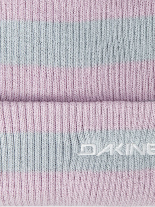 Beanie Unisex Beanie mit Rippstrick in Flieder Farbe