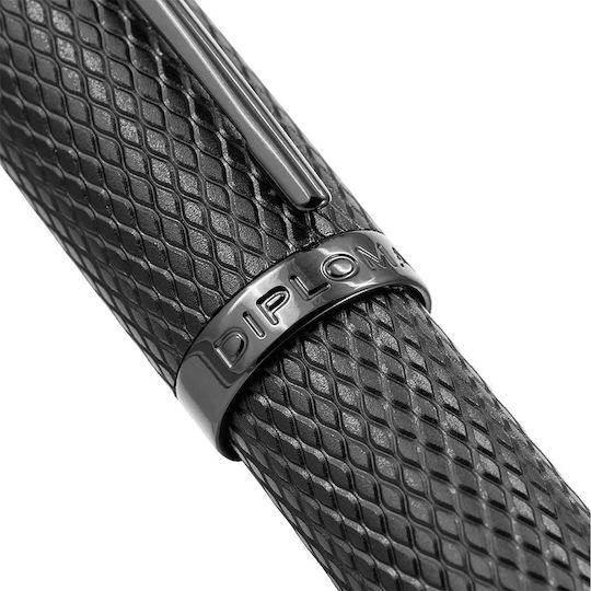 Diplomat Viper Negru Guilloche Rollerball