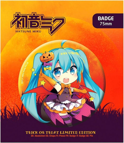 Hatsune Miku Anstecknadel Halloween Limited Edition Hatsune Miku