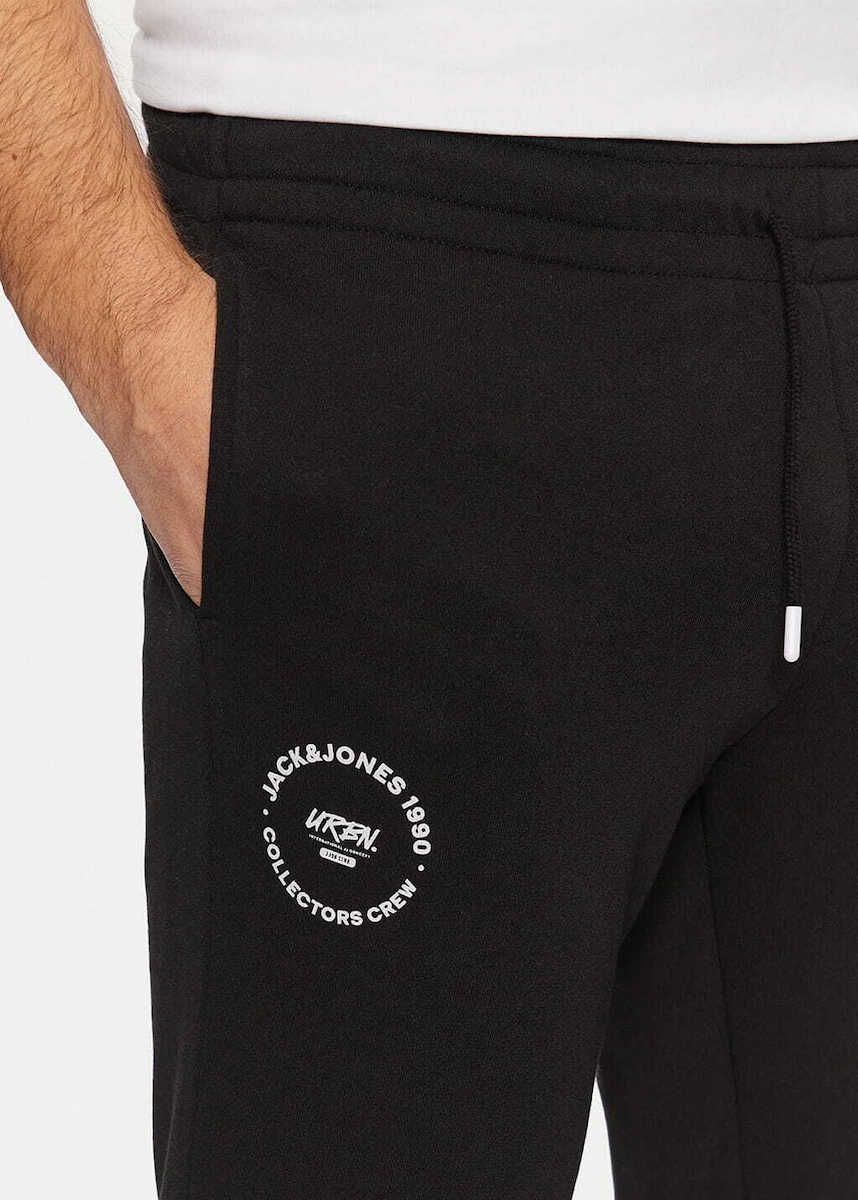 Jack & Jones Gordon Pantaloni de trening cu Elastic Negru 12268442