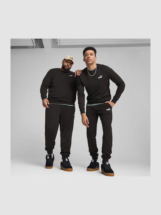 Sweatpants with Elastic Black