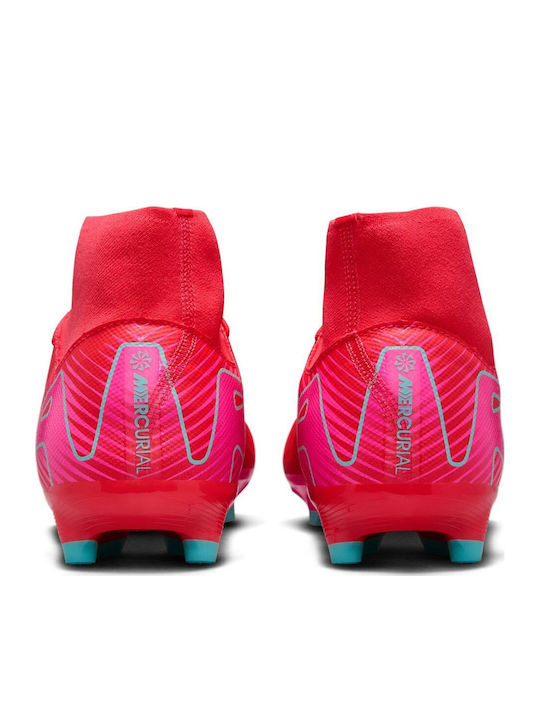 Nike Mercurial Superfly 10 Academy Football Shoes with Cleats Red