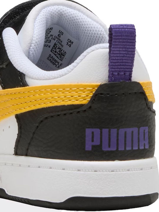Rebound V6 Παιδικά Sneakers με Σκρατς Κίτρινα