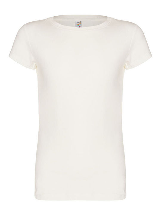 Kinder-T-Shirt Ecru