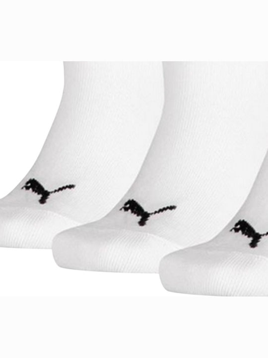 PUMA Παιδικές Κάλτσες Quarter Λευκές 3 Ζευγάρια