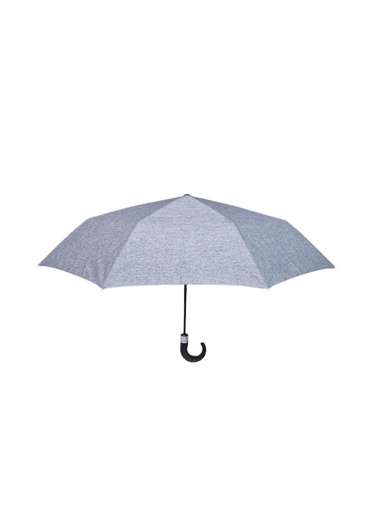 Guy Laroche Windproof Automatic Umbrella Compact Gray