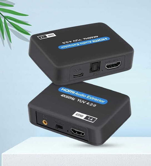 Hdmi 2.0 Extractor Toslink Optischer Konverter Aux Anschluss Hdcp 4k