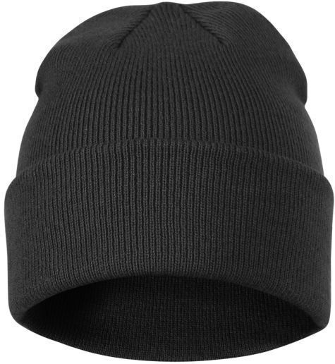 Beanie Unisex Σκούφος Πλεκτός σε Μαύρο χρώμα