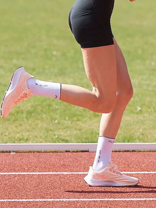 Floky Running Κάλτσες Λευκές 1 Ζεύγος