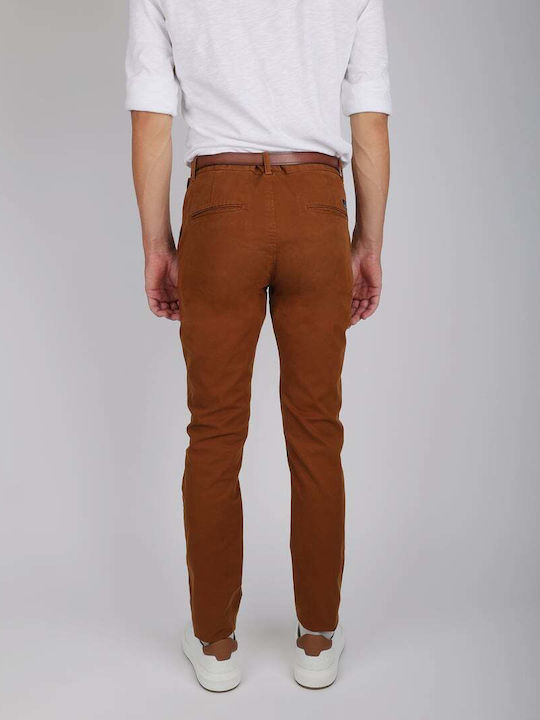 Scotch & Soda Trousers Chino Terracotta Orange