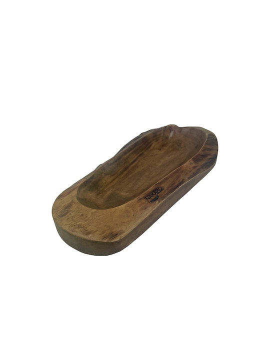 Nakaro Wood Πλατώ Σερβιρίσματος Ξύλινο 40x22εκ.