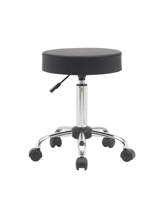 Office Desk Stool Uficio Black 46x42x48cm