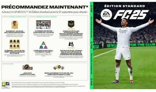 EA Sports FC 25 PS5 Game (Spanish Cover)