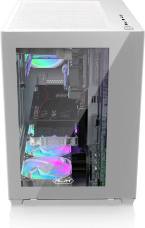 Raijintek Paean C7 Gaming Midi Tower Computer Case with Window Panel White