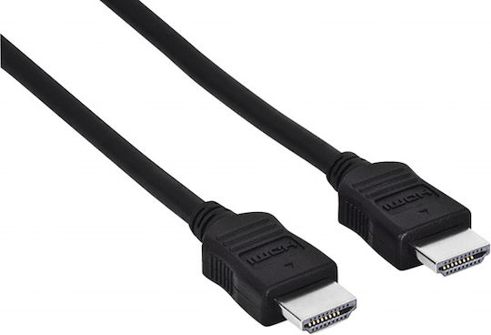 HAMA Cable HDMI male - HDMI male 1.5m Μαύρο