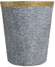 Harmony Γλάστρα Πήλινη Ανθρακί 50x50x55εκ.