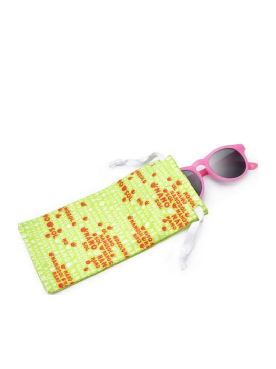 Nanovista Round Baby Kids Sunglasses with Polarized Lens Pink for 1-4 Years