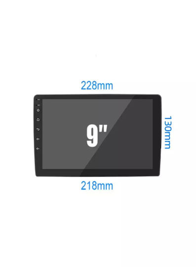 Auto-Audiosystem für Smart FürZwei 2007-2010 (Bluetooth/USB/WiFi/GPS/Apple-Carplay/Android-Auto) mit Touchscreen 9"