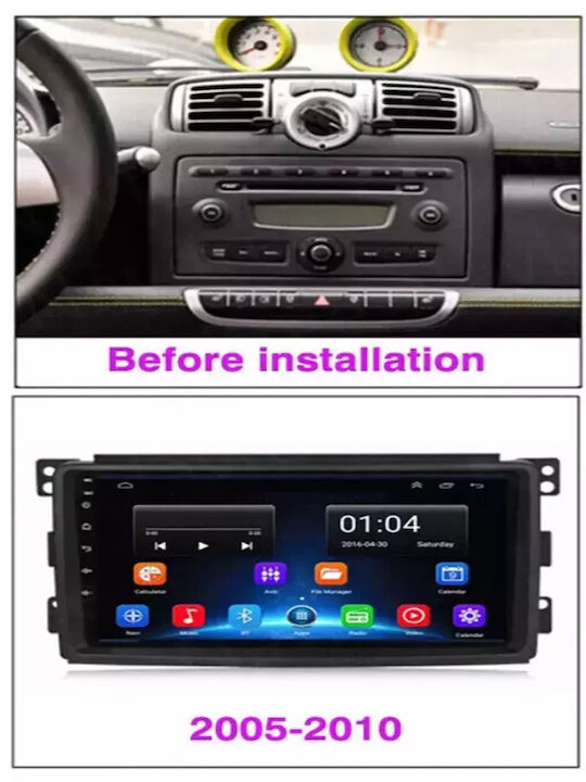 Автомобилна Аудио Система (Блутут/USB/WiFi/GPS/Apple-Carplay/Android-Auto) с Тъчскрийн 9"