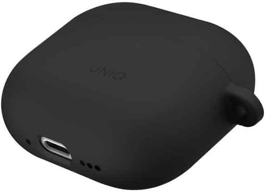 Uniq Nexo Θήκη Σιλικόνης σε Μαύρο χρώμα για Apple AirPods 4